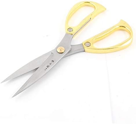X-DREE Ev İki Ton Metal Bıçak Dikiş Kağıdı Düz Makas 7.3(Ev İki Ton Metal Bıçak Papel de costura Tijeras rectas 7.3'
