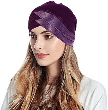 Bayan Rahat Kafa Şapka Kap Şapkalar islami türban Kafatası Kapaklar Bere Şapka Kadınlar için Headwrap Türban Kap Aksesuarları