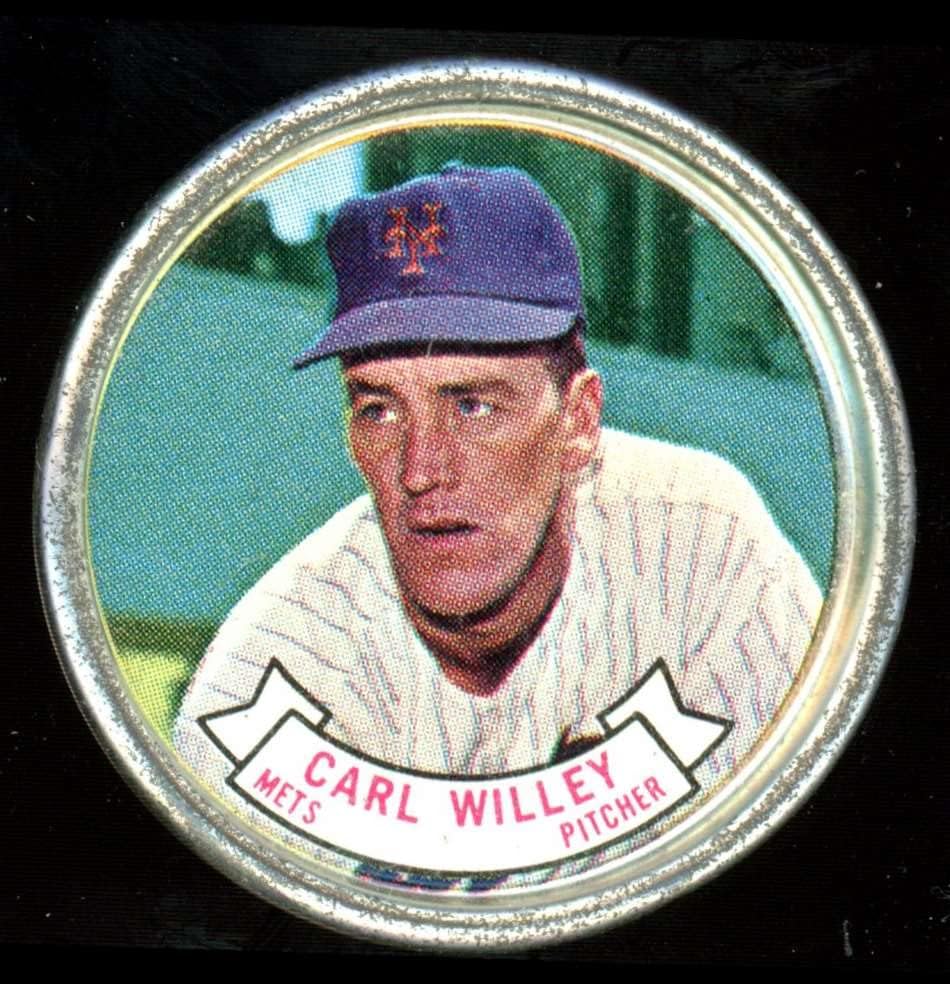 1964 Topps 75 Carlton Willey New York Mets (Beyzbol Kartı) VG/ESKİ Mets