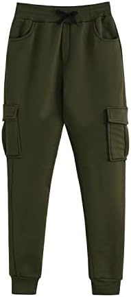 Büyük boy Çok Cep Kargo Pantolon Erkekler için 2023 Modern Moda İpli Pantolon Klasik Gevşek Rahat Sweatpants