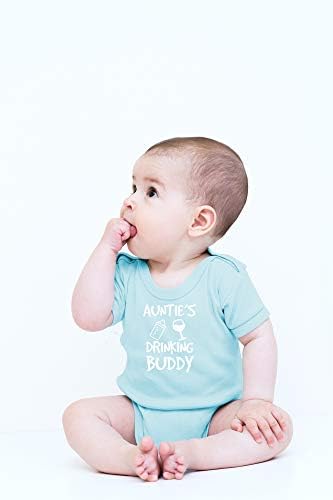 CBTwear Teyzenin İçme Arkadaşı-Teyzem En İyisi-Sevimli Bebek Tek Parça Bebek Tulumu