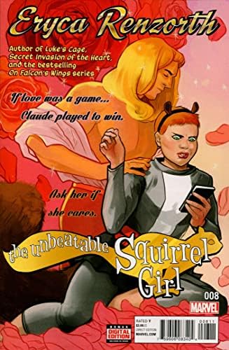 Rakipsiz Sincap Kız, (2. Seri) 8 VF/NM ; Marvel çizgi romanı