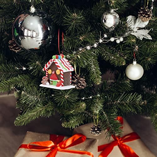 PRETYZOOM Noel Zencefilli Ev Süsleme Noel Köy Evleri Noel Şeker Evi Noel Ağacı Asılı Kabin Süslemeleri