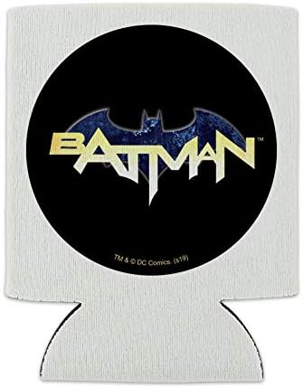 Batman Logosu Soğutulabilir-İçecek Kılıfı Sarılabilir Katlanabilir İzolatör-İçecek Yalıtımlı Tutucu