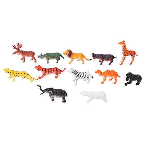 Son derece Simülasyon Dayanıklı Hayvan Modeli Oyuncak Hediye, 12 adet Çocuk Hayvan Modeli Oyuncak, Çocuklar Yetişkinler