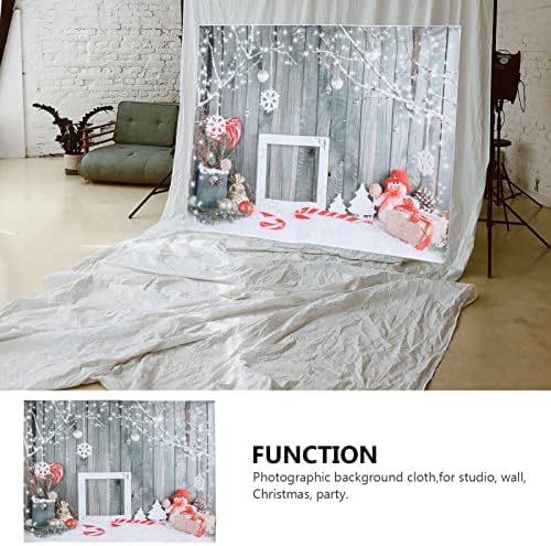 3 adet Kardan Adam Ahşap Fotoğraf Parti Doğum Günü Goblen Prop Tatil Stüdyo Arka Plan Noel Halılar Tuval Sahne Karlı