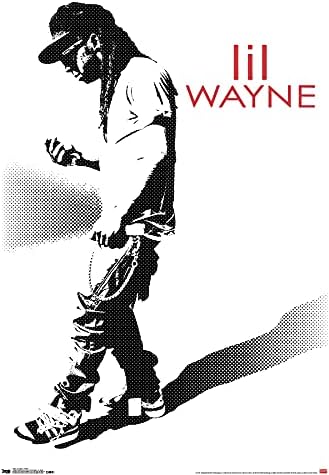 Trendler Uluslararası Lil Wayne-Hustle Duvar Posteri, 22.375 x 34, Çerçevesiz Versiyon