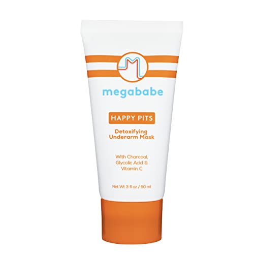 Megababe Koltuk Altı Maskesi-Happy Pits / Detoksifiye Edici Kömür ve C Vitamini ile / 3 fl oz