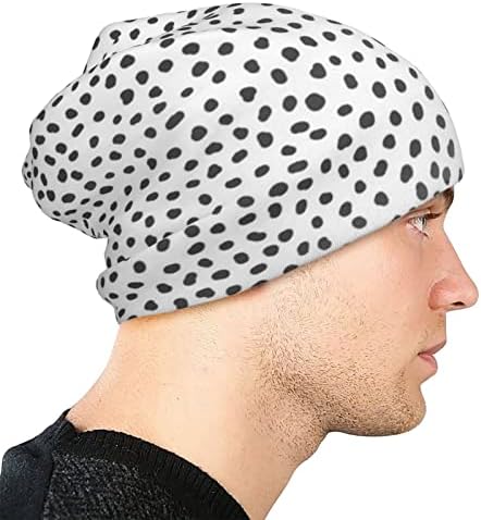 Kadınlar/Erkekler için Kış Örme Bere Şapka - Orta Yüzyıl Modern-Açık Kayak için Sıcak ve Yumuşak Kapaklar