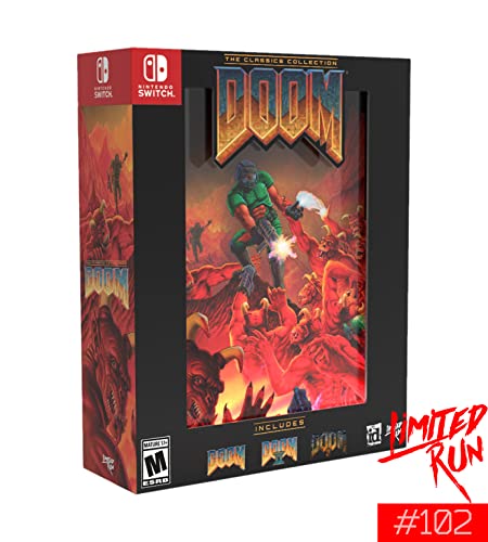 Doom: Klasikler Koleksiyonu Koleksiyoncular Sürümü (Sınırlı Çalışma 102) (İçe Aktarma) - Nintendo Anahtarı