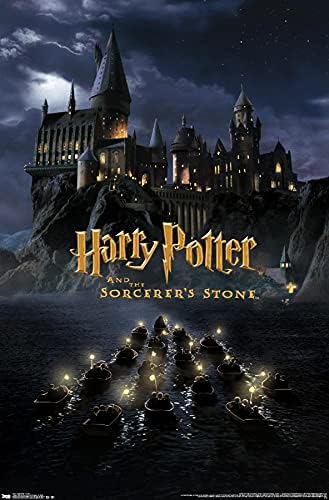 Trendler Uluslararası Harry Potter Kalesi Duvar Posteri 22.375 x 34