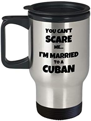 Küba Seyahat Kupa Karı Koca Evli Çift Komik Hediye Fikri Araba Yenilik Kahve Çay Banliyö 14oz Paslanmaz Çelik