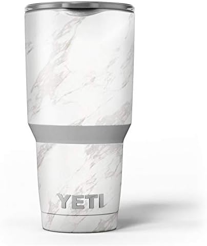 Tasarım Skinz Mermer Yüzey V3-Skin Çıkartması Vinil Wrap Kiti ile Uyumlu Yeti Rambler Soğutucu Bardak Bardak