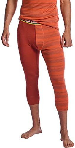 Ortovox 185 Rock'n'wool Kısa pantolon Erkekler için / Ekstra Yumuşak Merinos Yünü Taban Katmanı Kış Turu, Kayak ve