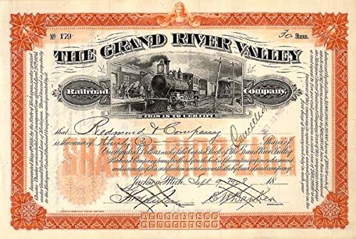 Grand River Valley Demiryolu-Stok Sertifikası