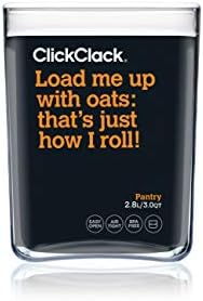 ClickClack Küp Saklama Kabı, 3, 1-1/2, 3 ve 4-1/2 Litre Kapasiteli Set