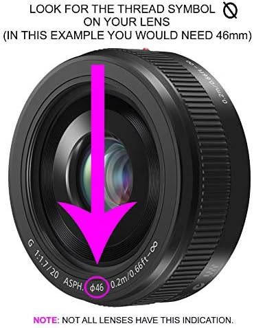 panasonic LUMİX G95 için 10x Yüksek Çözünürlüklü 2 Element Yakın Çekim (Makro) Lens (72mm)