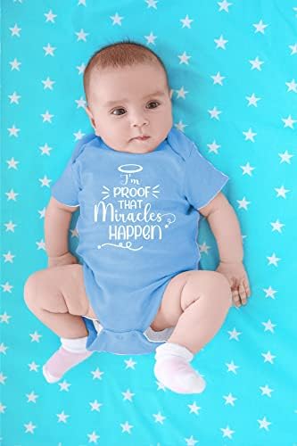 CBTwear Mucizelerin Gerçekleştiğinin Kanıtıyım-Hamilelik Duyuruları-Sevimli Bebek Tek Parça Bebek Tulumu
