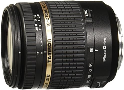 Tamron Otomatik Odaklama 18-270mm f/3.5-6.3 PZD Hepsi Bir Arada zoom objektifi Dahili Motorlu Sony DSLR kameralar