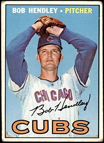 1967 Topps 256 Bob Hendley Chicago Cubs (Beyzbol Kartı) ZAVALLI Yavrular