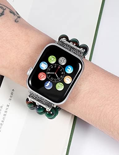 FTWIND apple saat bandı Kadınlar Boncuklu Bilezik Uyumlu iPhone 38/44/42 / 40mm Moda Charm Sevimli Yedek İwatch Askı