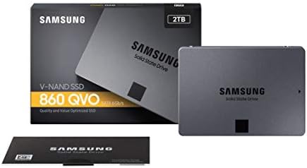 Samsung 860 QVO 2 TB 2,5 inç SATA III Dahili SSD (MZ-76Q2T0B/AM), Gri
