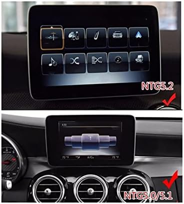 Araba Dikiz Ters geri görüş kamerası Adaptörü Güncelleme Ekranı Sistemi ile Uyumlu Mercedes-benz C Sınıfı W205 2015-2018