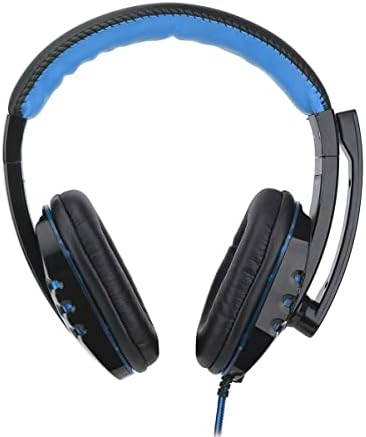 Homoyoyo Pc kulaklık siyah kulaklıklar oyun kullanımı mikrofon müzik mavi uyumlu ve bilgisayar fonksiyonu ile Ps çok