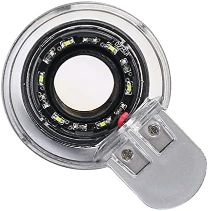 JFGJL Işıklı Büyüteç Ayarlanabilir 20x Zoom Cep Lens Muayene Cam Büyüteç