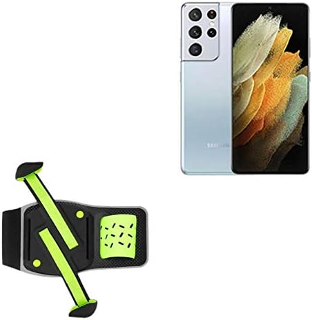 Samsung Galaxy S21 Ultra için Kılıf (BoxWave tarafından Kılıf) - FlexSport Kol Bandı, Samsung Galaxy S21 Ultra - Stark