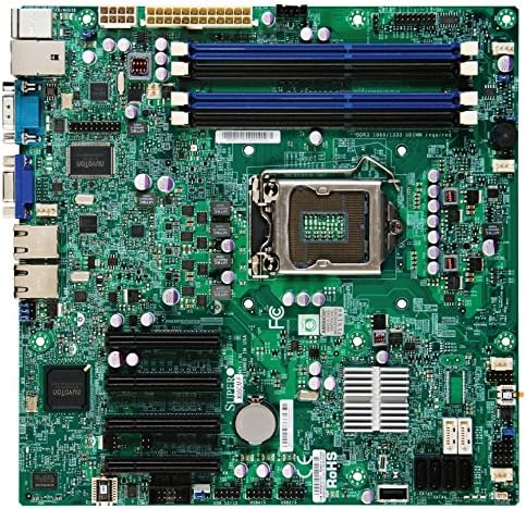 SUPERMİCRO MBD-X9SCM-F-O LGA 1155 Intel C204 Mikro ATX Intel Xeon E3 sunucu ana kartı