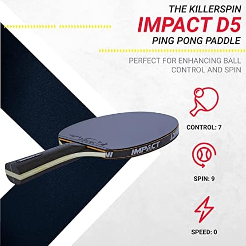 Killerspin Darbe D5 Ping Pong Raket, Masa Tenisi Raketi, Masa Tenisi Ekipmanları Ara Ürünler, Masa Tenisi Raketi Ahşap