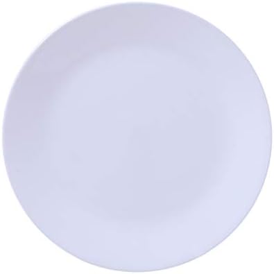 Corelle, Beyaz, Livingware Öğle Yemeği Tabağı, 8-1 / 2 inç, 6'lı set, 8-1 / 2