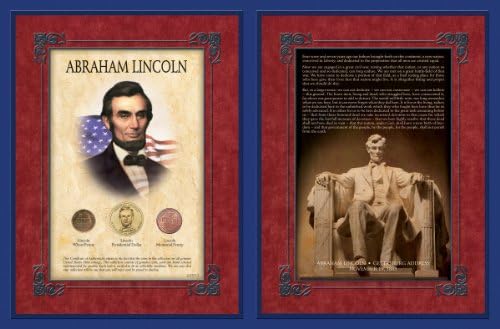 Amerikan Madeni Para Hazineleri Ünlü Konuşma Dizisi Abraham Lincoln Gettysburg Adres
