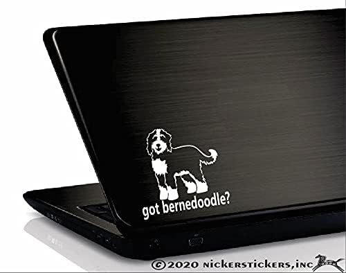 Bernedoodle'ı yakaladın mı? / NickerStickers ® Vinil Köpek Penceresi Çıkartma Etiketi