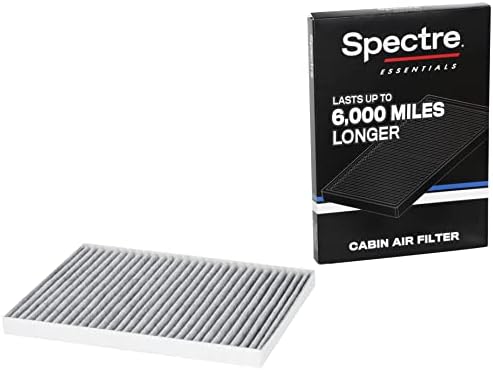 K&N tarafından Spectre Essentials Kabin Hava filtresi: Premium, yüzde 50 Daha uzun Ömür: 2008-2017 Buick Enclade,