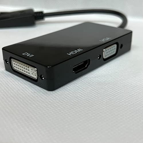 Çok Fonksiyonlu Displayport Dp HDMI / DVI / VGA Erkek Kadın 3'ü 1 arada Adaptör dönüştürücü Kablosu Enterprises LLC