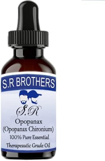 SR Kardeşler Opopanax (Opopanax Chironium) %100 % Saf ve Doğal Terapötik Sınıf uçucu yağ Damlalıklı 100ml